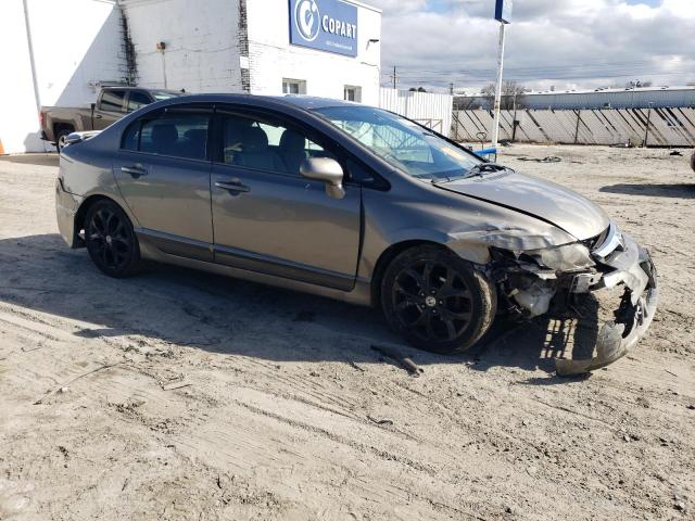 2HGFA16576H518645 - 2006 HONDA CIVIC LX GRAY photo 4