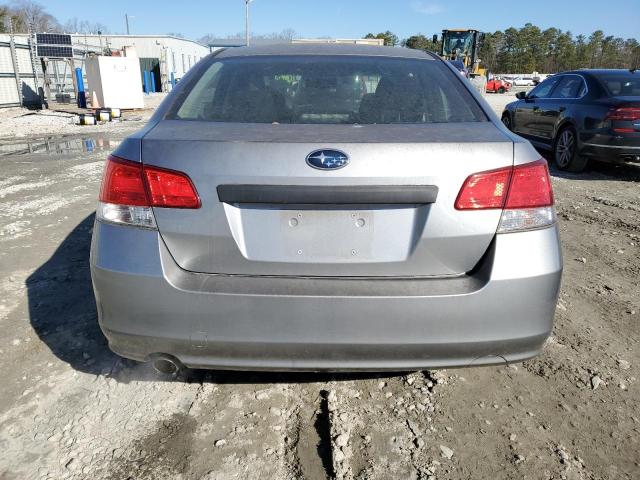 4S3BMAG61B1264810 - 2011 SUBARU LEGACY 2.5I PREMIUM SILVER photo 6