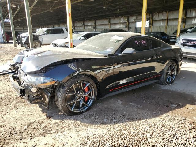 1FA6P8R02M5555179 - 2021 FORD MUSTANG MACH I BLACK photo 1