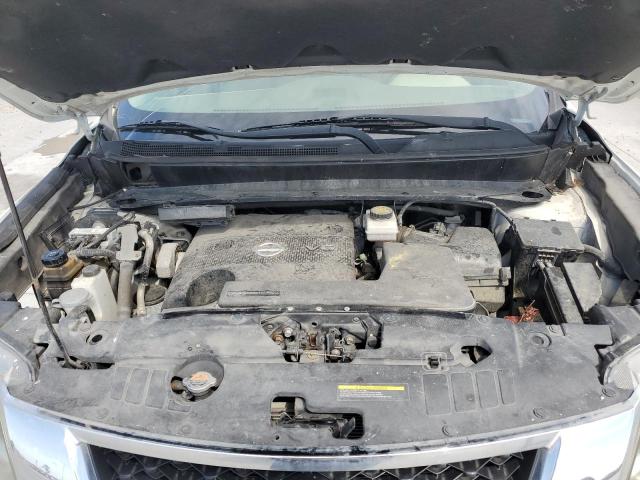 5N1AR2MN5DC622752 - 2013 NISSAN PATHFINDER S WHITE photo 12