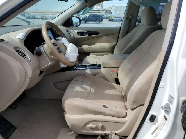 5N1AR2MN5DC622752 - 2013 NISSAN PATHFINDER S WHITE photo 7