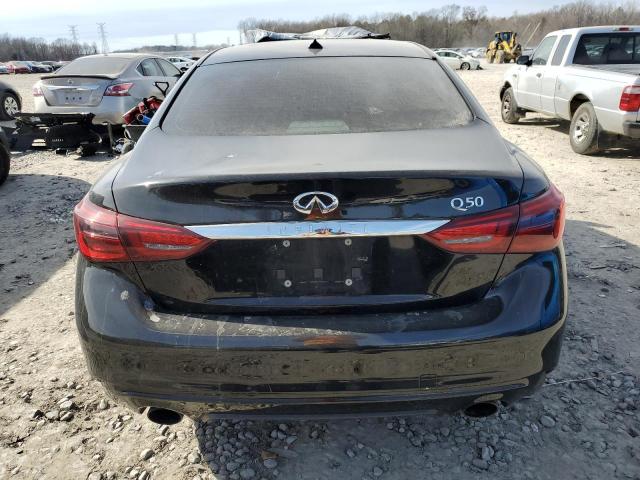 JN1EV7AR4JM441107 - 2018 INFINITI Q50 LUXE BLACK photo 6