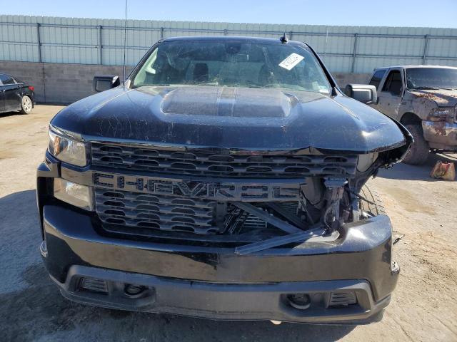 1GCPYBEK8NZ175421 - 2022 CHEVROLET SILVERADO K1500 CUSTOM BLACK photo 5