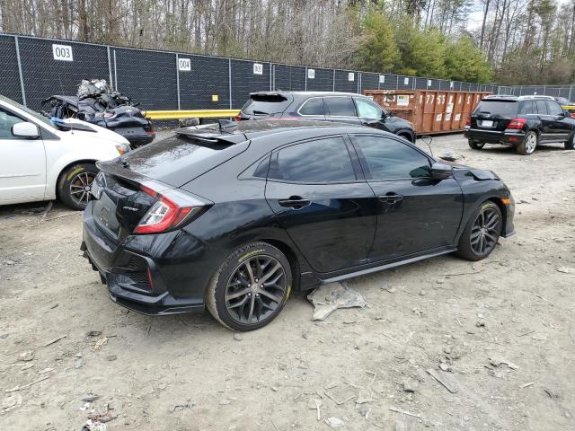 SHHFK7H45MU220762 - 2021 HONDA CIVIC SPORT BLACK photo 3