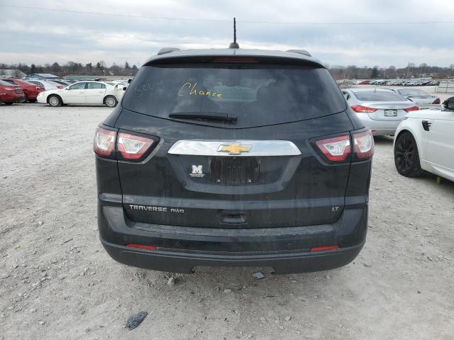 1GNKVHKD0HJ281125 - 2017 CHEVROLET TRAVERSE LT BLACK photo 6