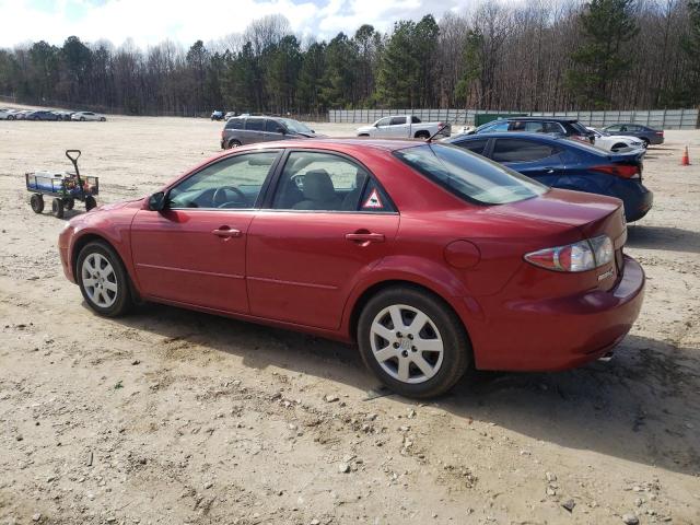 1YVHP80CX65M24010 - 2006 MAZDA 6 I RED photo 2