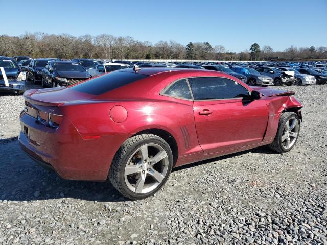 2G1FB1EV2A9147614 - 2010 CHEVROLET CAMARO LT BURGUNDY photo 3