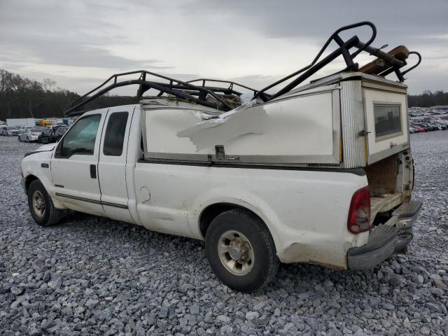 1FTNX20F0XEE05726 - 1999 FORD F250 SUPER DUTY WHITE photo 2