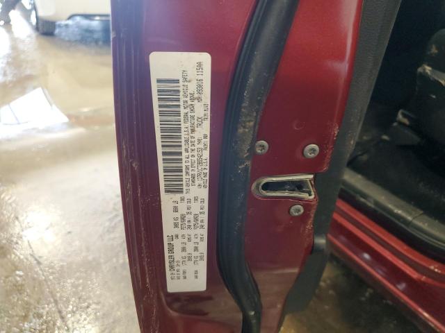 1D7RV1CT2BS542153 - 2011 DODGE RAM 1500 RED photo 12