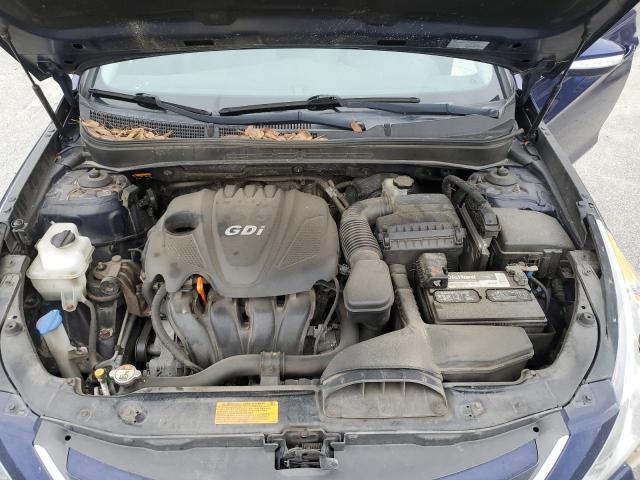 5NPEB4AC5EH921222 - 2014 HYUNDAI SONATA GLS BLUE photo 11