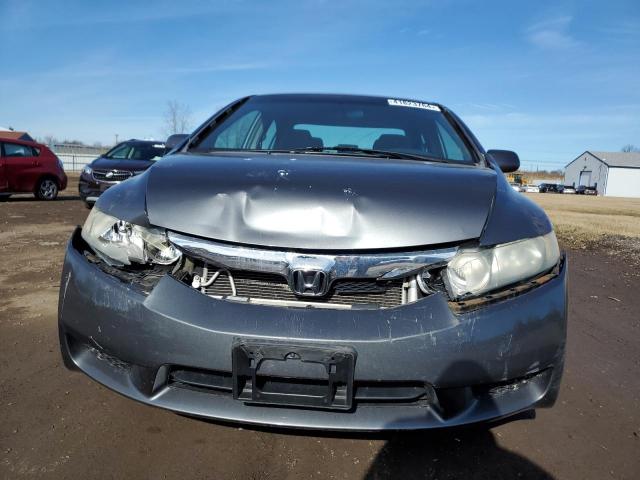 2HGFA1F53AH311999 - 2010 HONDA CIVIC LX GRAY photo 5