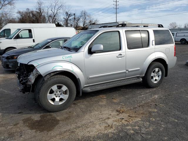 5N1AR18W56C684779 - 2006 NISSAN PATHFINDER LE SILVER photo 1