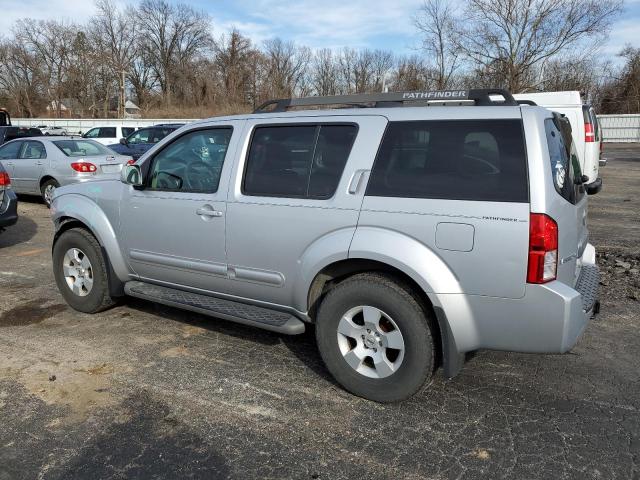 5N1AR18W56C684779 - 2006 NISSAN PATHFINDER LE ვერცხლისფერი ფოტო 2