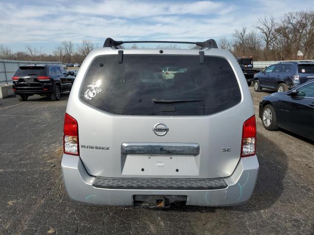 5N1AR18W56C684779 - 2006 NISSAN PATHFINDER LE ვერცხლისფერი ფოტო 6