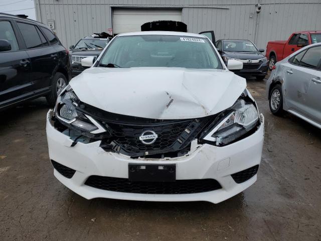 3N1AB7APXGY211406 - 2016 NISSAN SENTRA S WHITE photo 5