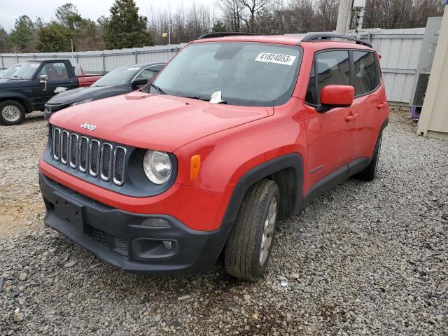 ZACCJABT0FPB52559 - 2015 JEEP RENEGADE LATITUDE RED photo 1