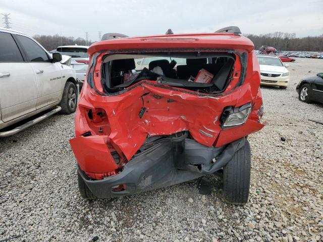 ZACCJABT0FPB52559 - 2015 JEEP RENEGADE LATITUDE RED photo 6