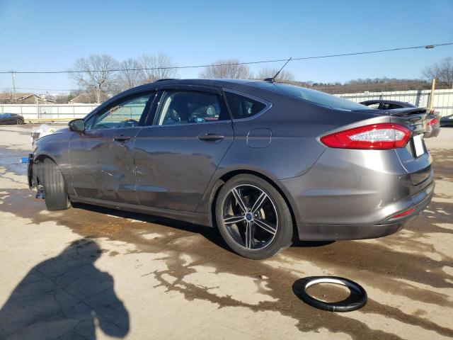 3FA6P0HD5ER391639 - 2014 FORD FUSION SE GRAY photo 2