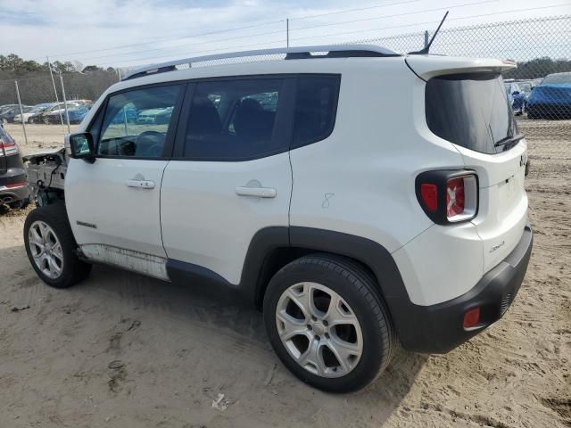 ZACCJBDT8FPC12089 - 2015 JEEP RENEGADE LIMITED WHITE photo 2