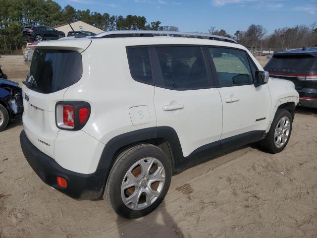 ZACCJBDT8FPC12089 - 2015 JEEP RENEGADE LIMITED WHITE photo 3