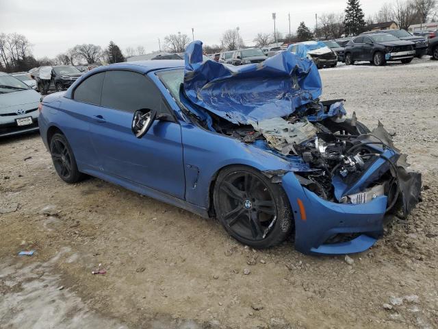 WBA3T1C53GP821786 - 2016 BMW 428 XI SULEV BLUE photo 4