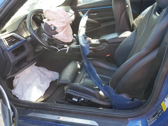 WBA3T1C53GP821786 - 2016 BMW 428 XI SULEV BLUE photo 7