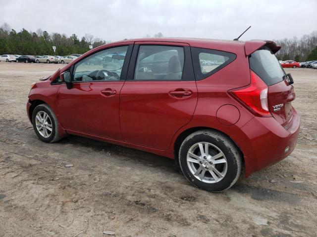 3N1CE2CP4FL434584 - 2015 NISSAN VERSA NOTE S RED photo 2