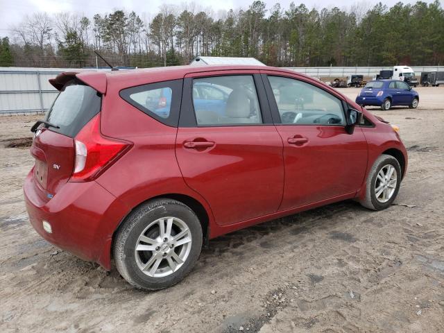 3N1CE2CP4FL434584 - 2015 NISSAN VERSA NOTE S RED photo 3