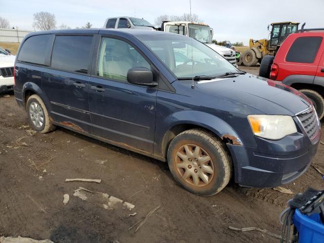 2A8HR44H88R663908 - 2008 CHRYSLER TOWN & COU BLUE photo 4