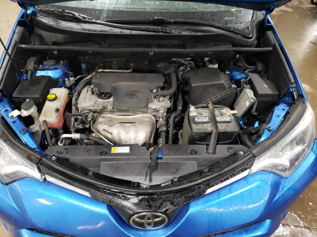 2T3RFREV5JW816973 - 2018 TOYOTA RAV4 ADVENTURE BLUE photo 11