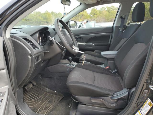 JA4AP3AU6KU028944 - 2019 MITSUBISHI OUTLANDER ES შავი ფოტო 7