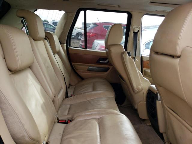 SALSK25457A989744 - 2007 LAND ROVER RANGE ROVE HSE BLACK photo 11