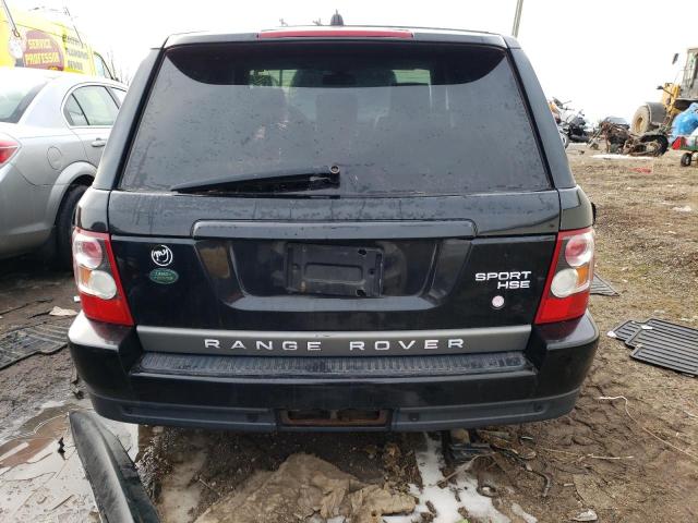 SALSK25457A989744 - 2007 LAND ROVER RANGE ROVE HSE BLACK photo 6