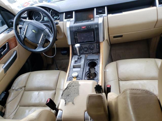 SALSK25457A989744 - 2007 LAND ROVER RANGE ROVE HSE BLACK photo 8