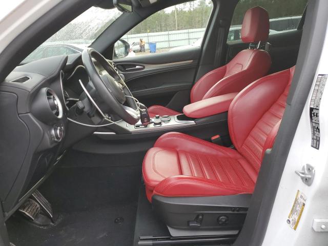 ZASPAKBN4N7D45893 - 2022 ALFA ROMEO STELVIO TI WHITE photo 7