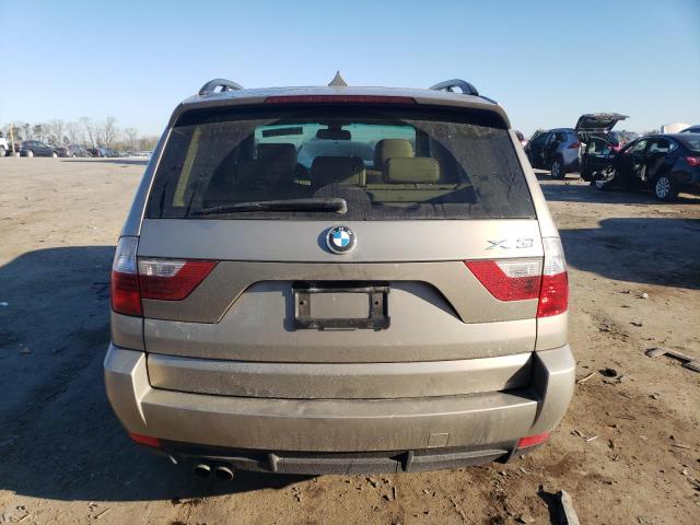 WBXPC93487WF09226 - 2007 BMW X3 3.0SI TAN photo 6