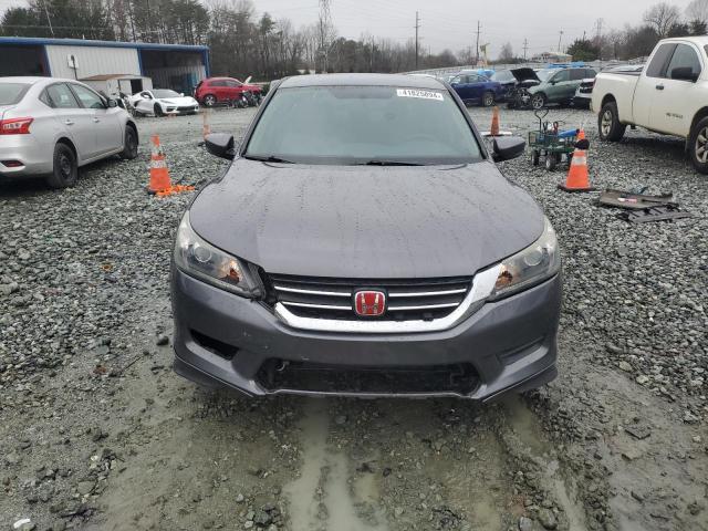 1HGCR2F34EA017399 - 2014 HONDA ACCORD LX GRAY photo 5