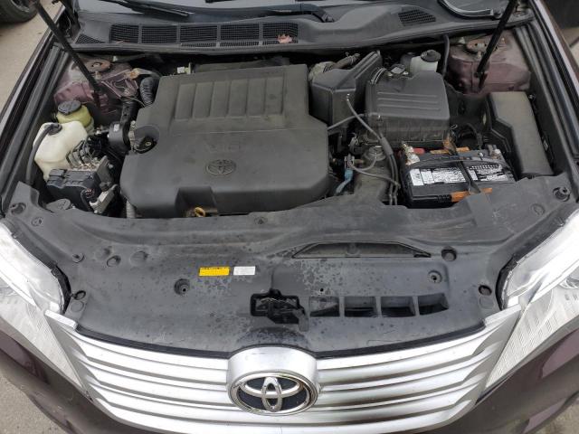 4T1BK3DB8CU469555 - 2012 TOYOTA AVALON BASE 栗色 照片 11