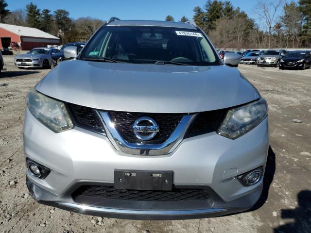 5N1AT2MV2FC839065 - 2015 NISSAN ROGUE S SILVER photo 5