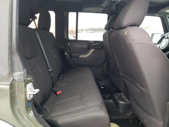 1C4BJWDG8FL588897 - 2015 JEEP WRANGLER U SPORT მწვანე ფოტო 11