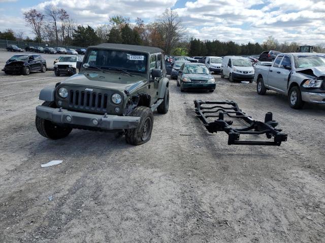 1C4BJWDG8FL588897 - 2015 JEEP WRANGLER U SPORT მწვანე ფოტო 5