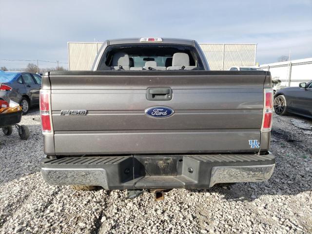 1FTFW1ET6DFA95636 - 2013 FORD F150 SUPERCREW GRAY photo 6