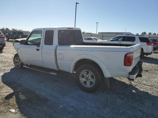 1FTYR14U85PA07577 - 2005 FORD RANGER SUPER CAB WHITE photo 2