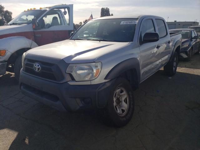 3TMJU4GN8DM142861 - 2013 TOYOTA TACOMA DOUBLE CAB PRERUNNER SILVER photo 1