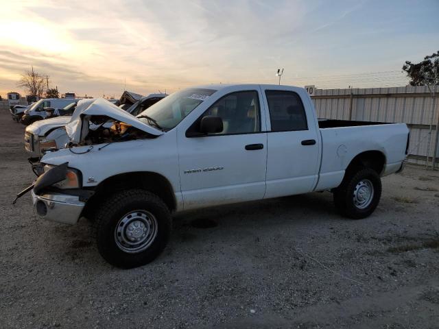 3D7KU28624G128944 - 2004 DODGE RAM 2500 ST WHITE photo 1