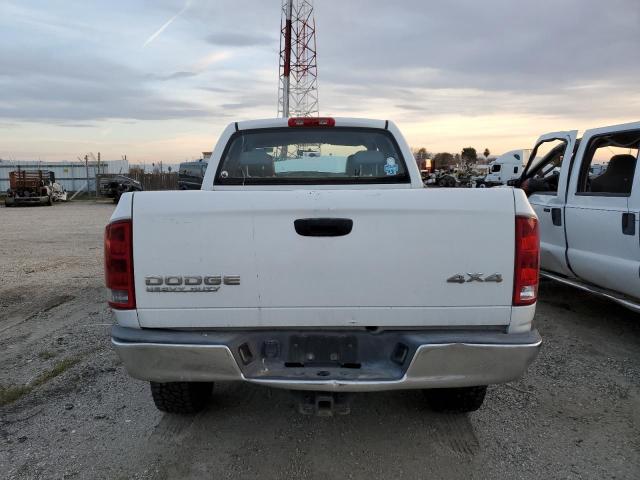 3D7KU28624G128944 - 2004 DODGE RAM 2500 ST WHITE photo 6