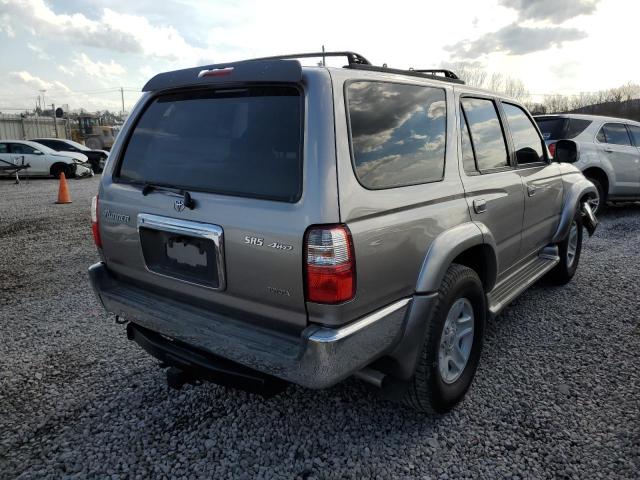 JT3HN86R820389115 - 2002 TOYOTA 4RUNNER SR5 GRAY photo 3