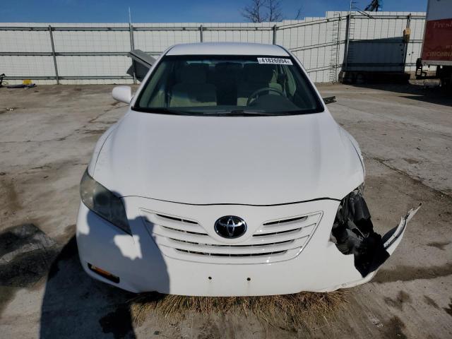 4T1BE46K38U775967 - 2008 TOYOTA CAMRY CE WHITE photo 5