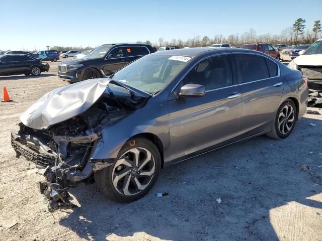 1HGCR2F74HA162000 - 2017 HONDA ACCORD EX GRAY photo 1