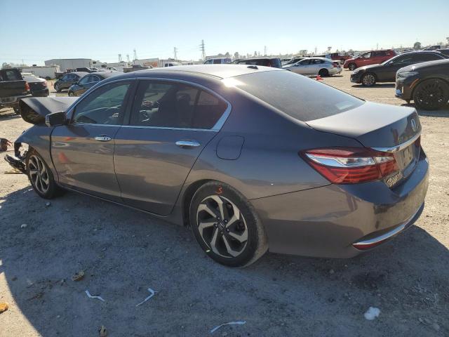 1HGCR2F74HA162000 - 2017 HONDA ACCORD EX GRAY photo 2